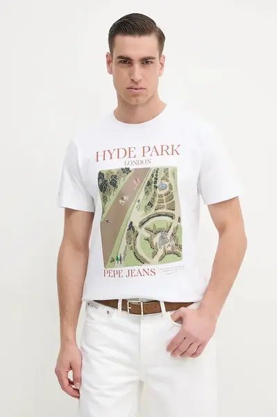 Pepe Jeans  Tričko  DUSTER FRONT TEE