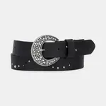Pásek Pepe Jeans PIXIE BELT dámský, černá barva, PL020867