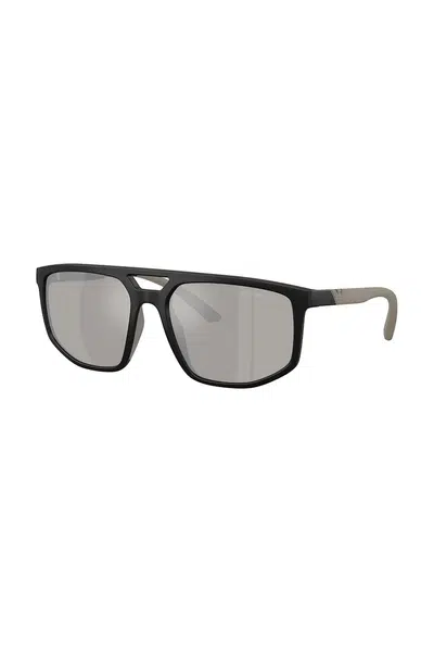 Sluneční brýle Emporio Armani pánské, černá barva, 0EA4248U