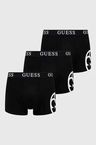 Guess boxerky pánské bavlněné s elastanem PLACED 3-pack