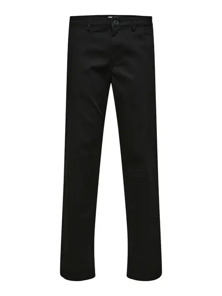 SELECTED Chino nohavice 'New Miles'  čierna