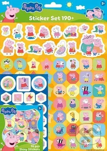 Samolepkový set 190+ Prasátko Peppa