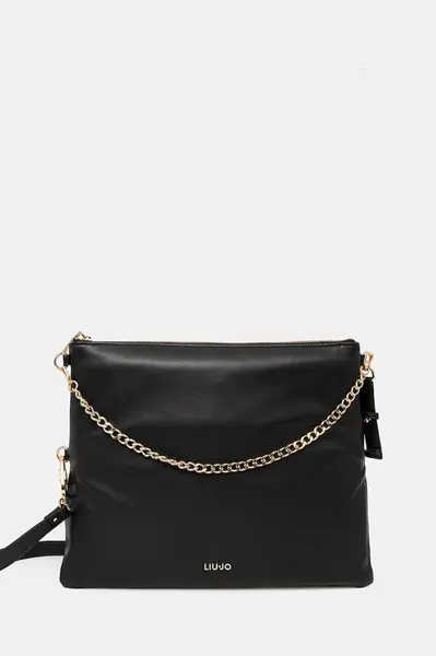 Kabelka Liu Jo černá barva, AA5074 E0014