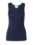 Pepe Jeans Vyšívaný top  námornícka modrá