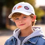 Nike little kids statement patch club cap 4-7yr