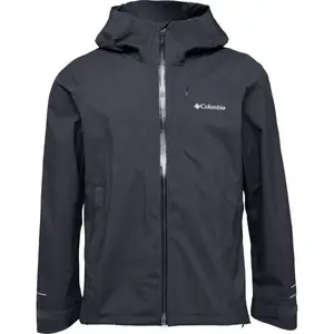 Columbia TRAILBORNE 2,5L SHELL Pánská outdoorová nepromokavá bunda, černá, velikost