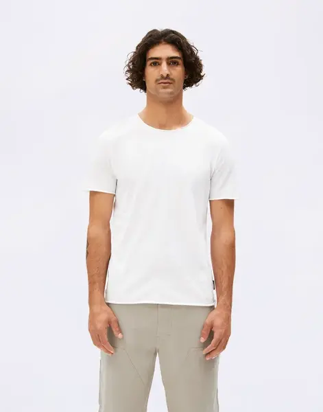 Armedangels Jaames Brushed T-Shirt 188 white L