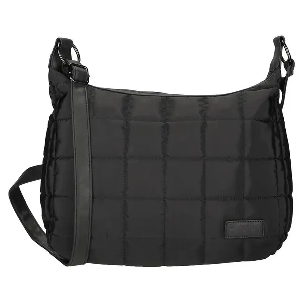 Elegantná prešívaná dámska kabelka Enrico Benetti Hannele - čierna