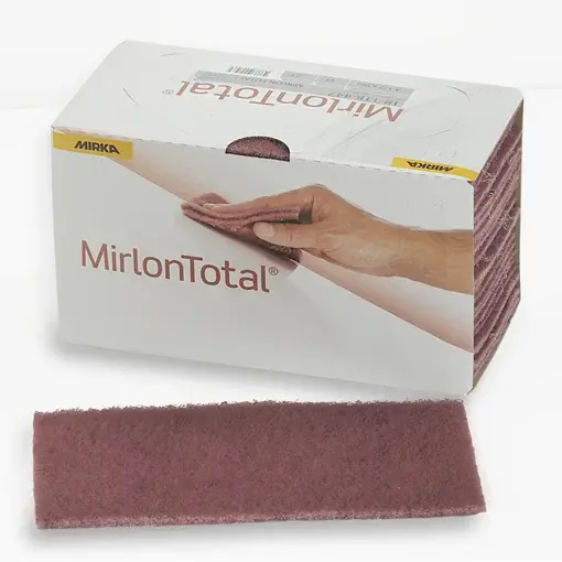 MIRKA Brusné rouno 115x230mm VF 360 MirlonTotal červené - 1 kus Počet kusů: 25