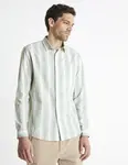 Celio Cotton Shirt Bastripes - Men's