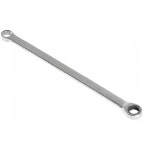 Klíč očkový rovný s ráčnou, 19 mm, extra dlouhý 420 mm - QUATROS QS50465-19 Velikost: 18 mm