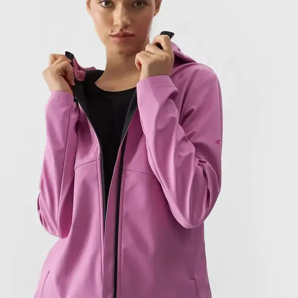 Dámská Bunda 4F Softshell Membrána 5000 4F Růžová 4FWAW24TSO
