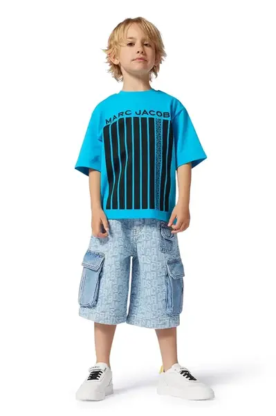 Dětské riflové kraťasy Marc Jacobs