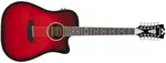 D'Angelico Premier Bowery 12 LS Black Cherry Burst