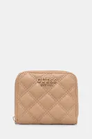 Peněženka Guess GIULLY hnědá barva, SWQG87 48137