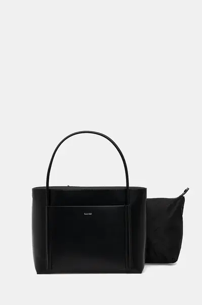 Kabelka Calvin Klein černá barva, K60K613109