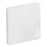 Podložky filcové 20 x 20 mm, samolepící, bílé, 32 ks