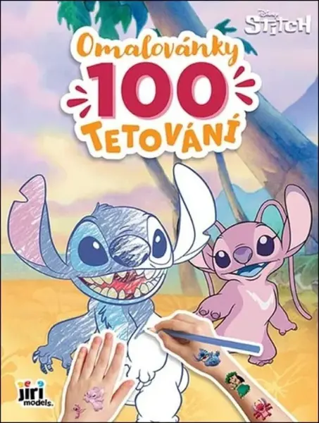 Omalovánky a 100 tetování Lilo & Stitch - -