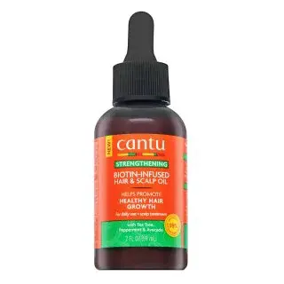 Cantu Strengthening Biotin-Infused Hair & Scalp Oil olej na vlasy 59 ml
