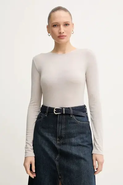 Tričko s dlouhým rukávem s příměsí vlny Mos Mosh PETRI