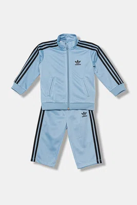 Dětská tepláková souprava adidas Originals modrá barva, JY0024