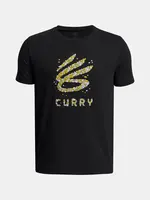 Chlapecké tričko Under Armour Curry Trend Tee 1-BLK - Kluci
