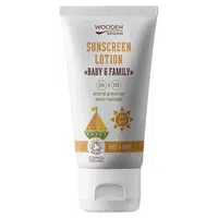 WOODENSPOON Opalovací tělové mléko Baby & Family SPF 30 100 ml