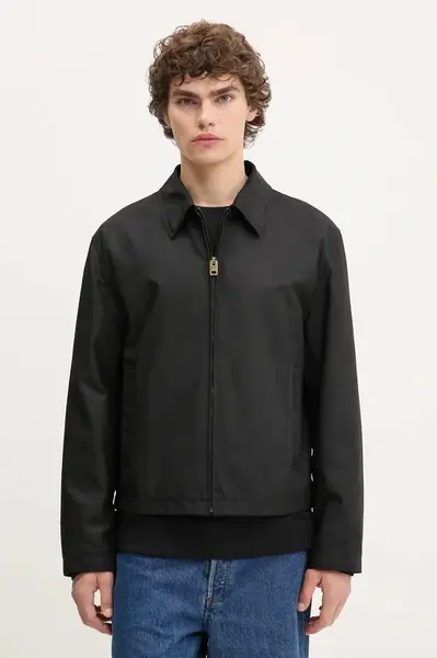 Bunda HUGO černá barva, přechodná, 50544628