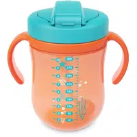 Baboo Cup with Silicone Straw and Gravity Ball hrnek s brčkem Sea Life 9m+ 300 ml