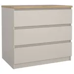 Boxxx KOMODA, barvy dubu, kašmírová, 77/70,1/50 cm