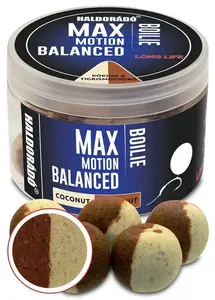 Haldorádó vyvážené boilies balanced max motion 70 g 20 mm - kokos tygří ořech