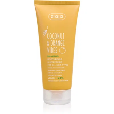 Ziaja Coconut & Orange Vibes hydratační šampon pro všechny typy vlasů 200 ml
