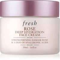 fresh Rose Deep Hydration Face Cream hydratační krém na obličej s kyselinou hyaluronovou 50 ml