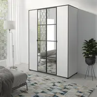 Šatní skříň Oslo I Barva korpusu: Bílá, Rozměry: 150 cm