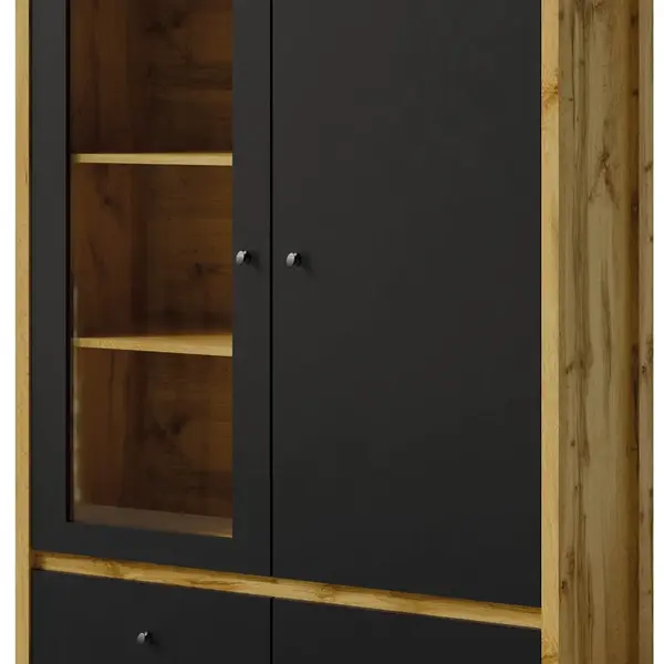 Vitrína Luna LN5 Barva korpusu: Dub wotan