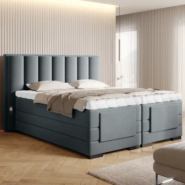 Boxspring Veros Rozměr: 140 x 200 cm, látka: Velvetmat 4