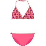 AQUOS AMELA Dívčí dvoudílné plavky, lososová, velikost 128-134