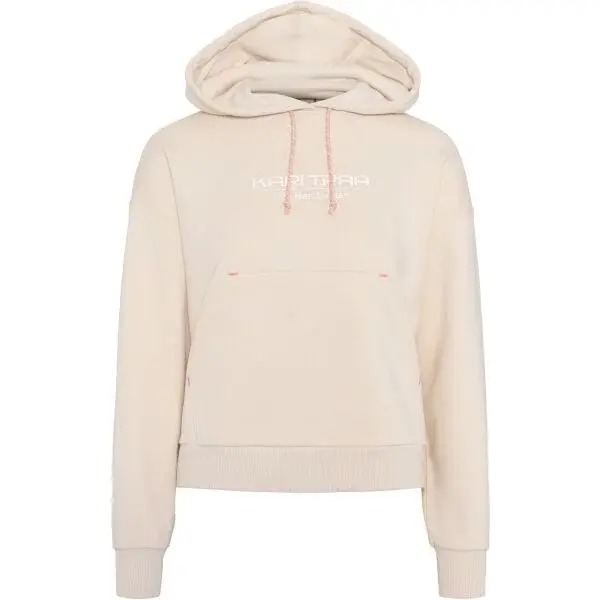 KARI TRAA ANELIE Dámska mikina, béžová, veľkosť