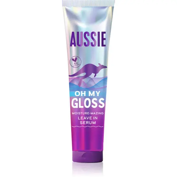 Aussie Oh My Gloss Leave In Serum bezoplachové sérum pre hydratáciu a lesk 160 ml