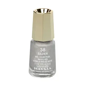 Mavala Minicolor lak na nehty - 38 Silver 5 ml