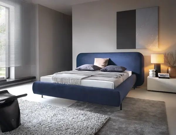 Postel Pointt - kovový rám Rozměr: 160 x 200 cm, látka: Paolli 40