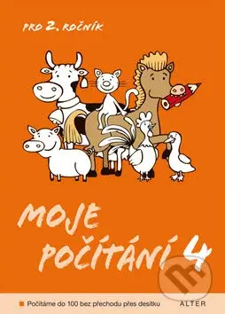 Moje počítání 4 (Počítáme do 100 bez přechodu přes desítku) - kniha z kategorie 2. stupeň