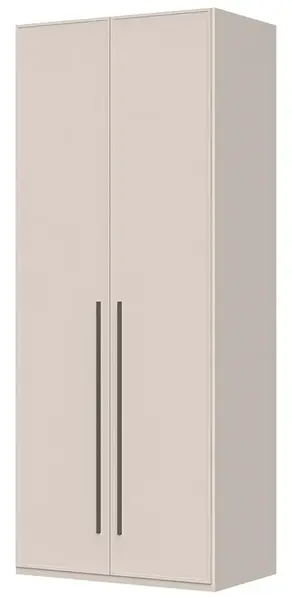 Dvoudveřová šatní skříň baptiste - béžová