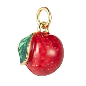 Brass Enamel Fruit Charms