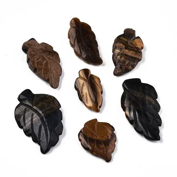 Natural Tiger Eye Gemstone Pendants
