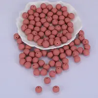 Round Silicone Focal Beads