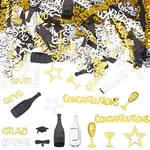 Electroplate PVC Plastic Confetti