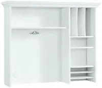 Nástavec k psacímu stolu ema - bílá