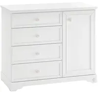 Kombinovaná komoda ballerina - bílá