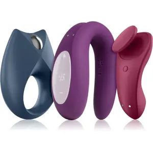 Satisfyer Partner BOX 3 sada erotických pomůcek